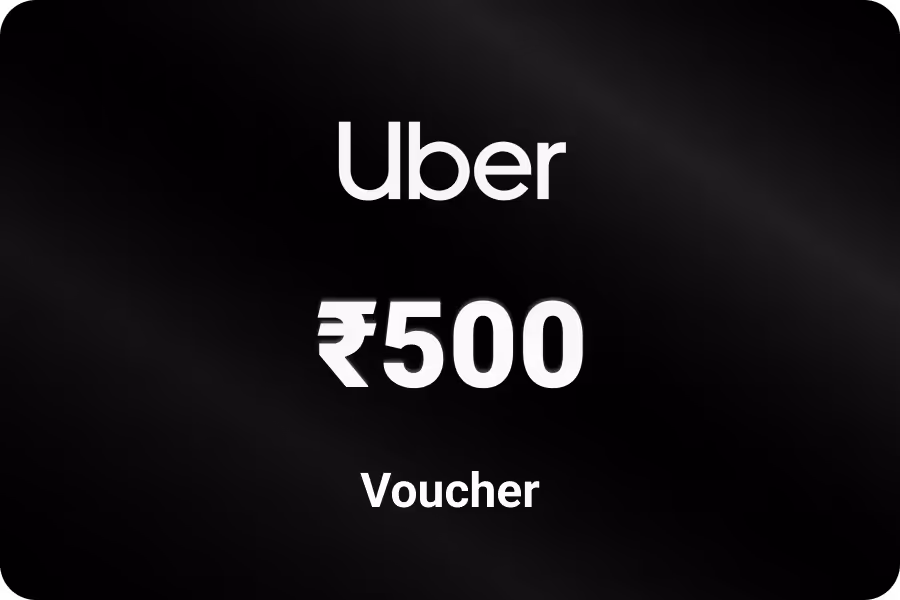 Uber Gift Card — Up to 30% off, from ₹350
